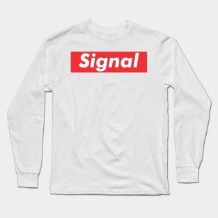 Signal Long Sleeve T-Shirt